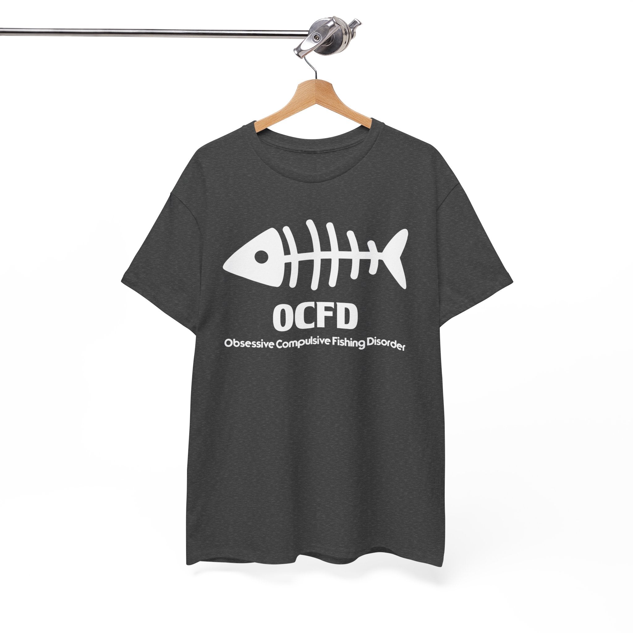 OCFD Unisex Heavy Cotton Tee - Perfect for Fishing Enthusiasts - Get Tight Gear