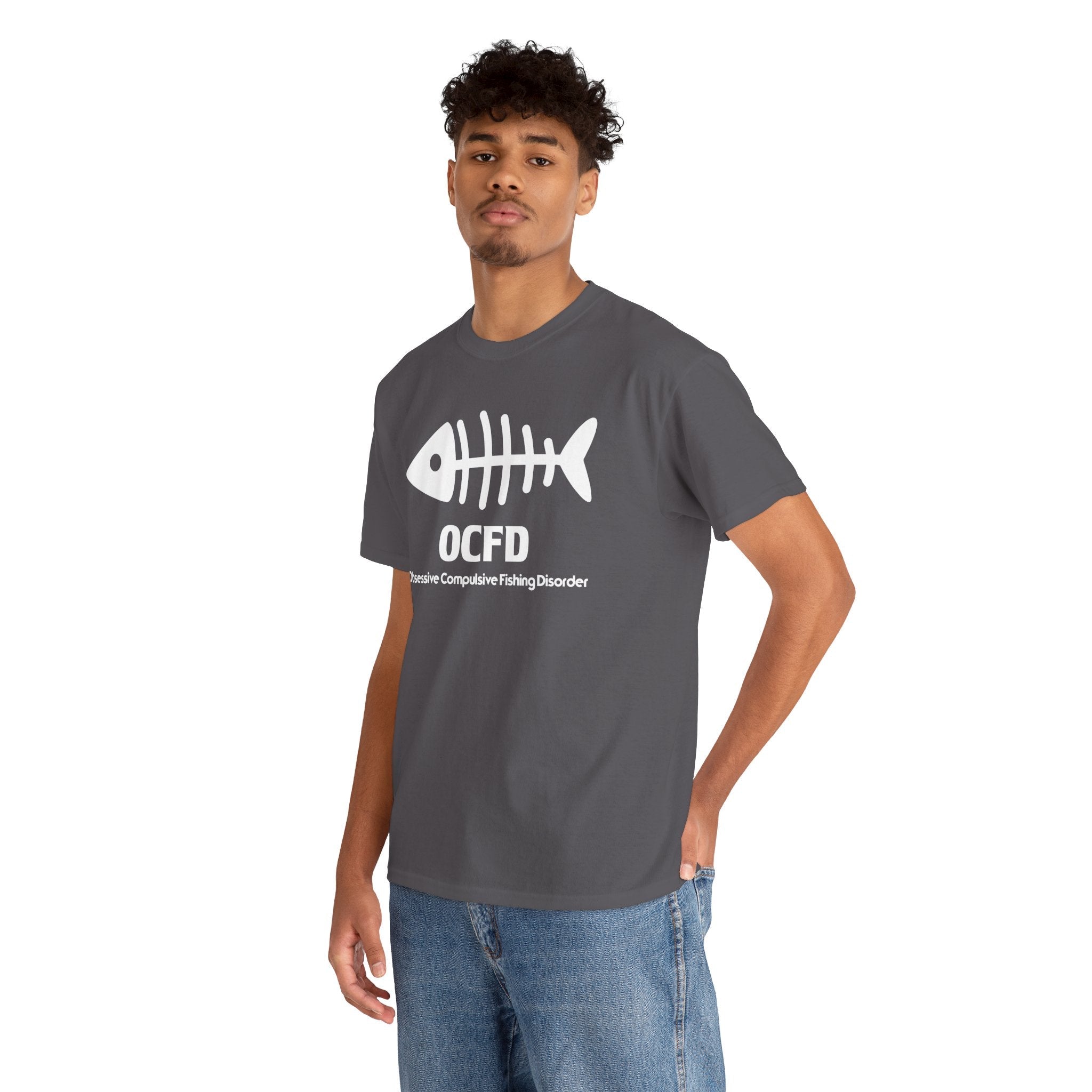 OCFD Unisex Heavy Cotton Tee - Perfect for Fishing Enthusiasts - Get Tight Gear