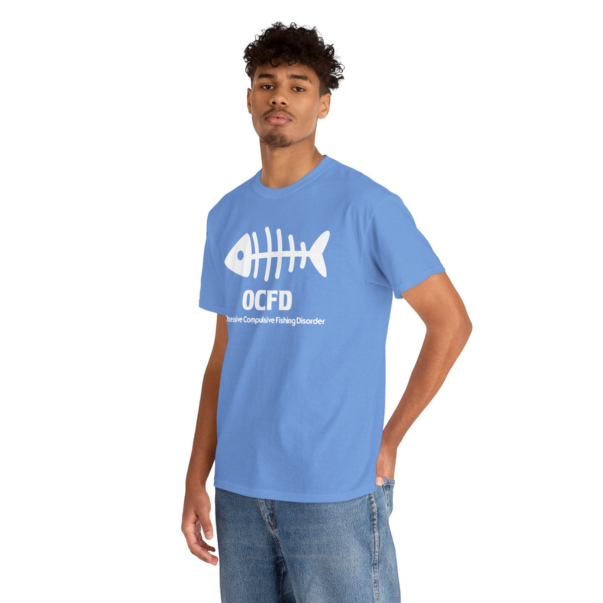 OCFD Unisex Heavy Cotton Tee - Perfect for Fishing Enthusiasts - Get Tight Gear