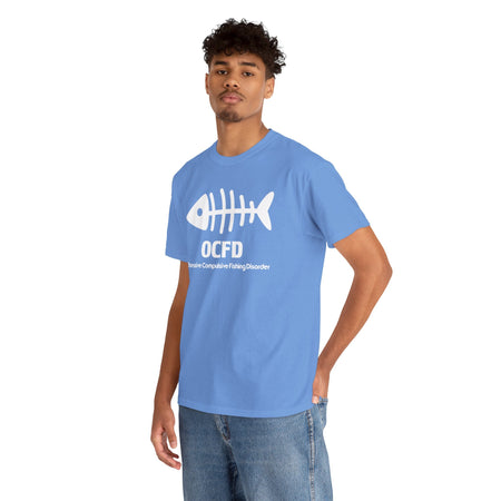 OCFD Unisex Heavy Cotton Tee - Perfect for Fishing Enthusiasts - Get Tight Gear