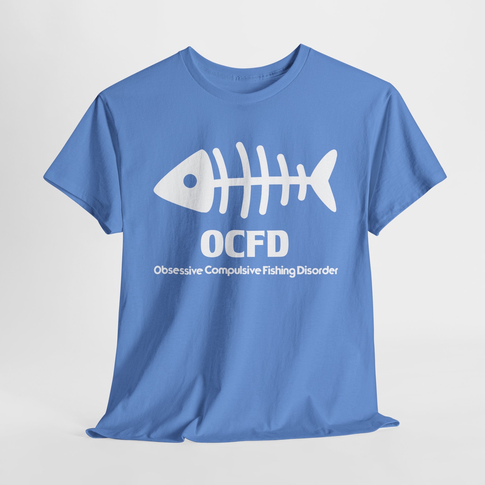 OCFD Unisex Heavy Cotton Tee - Perfect for Fishing Enthusiasts - Get Tight Gear