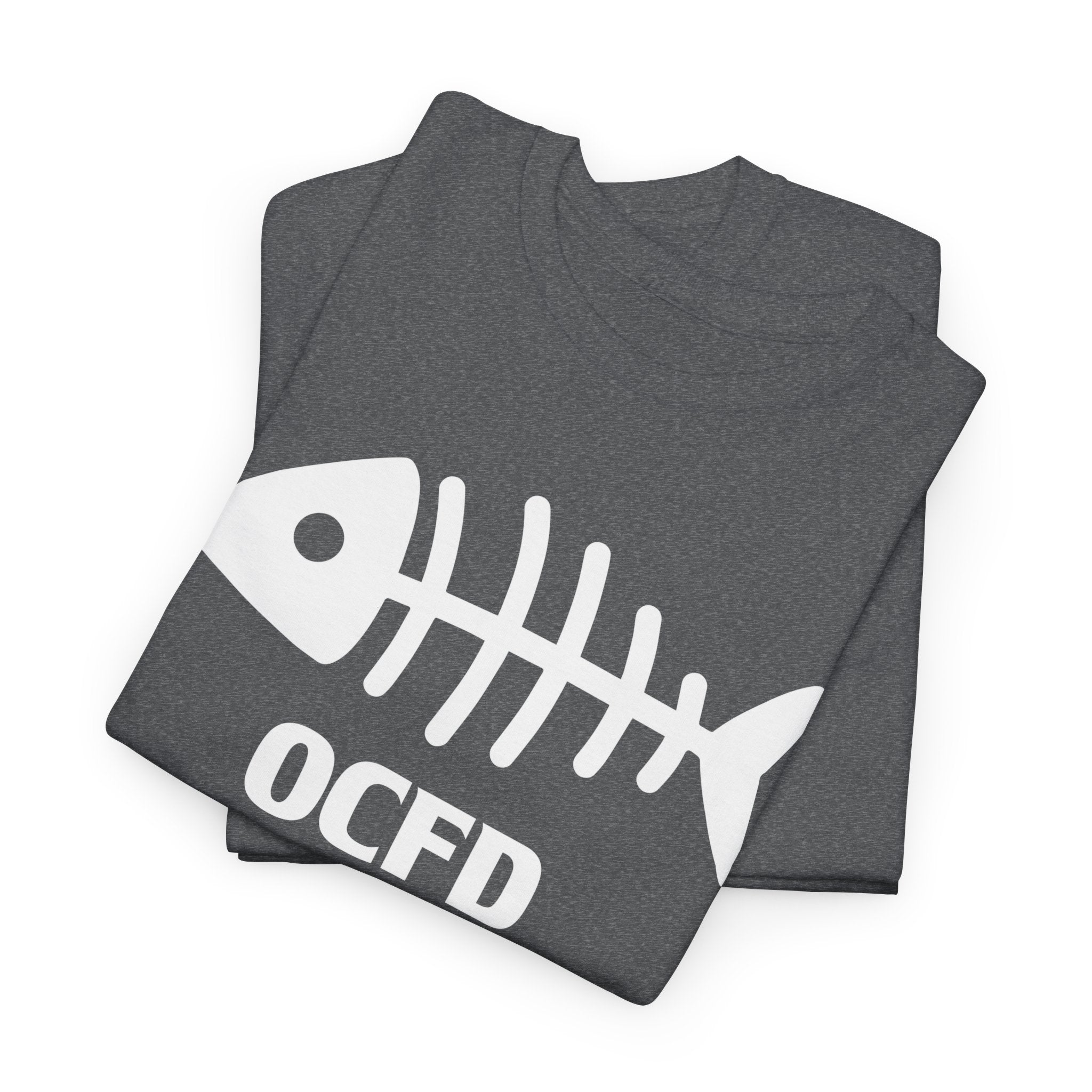 OCFD Unisex Heavy Cotton Tee - Perfect for Fishing Enthusiasts - Get Tight Gear