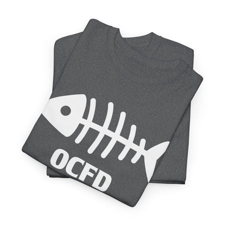 OCFD Unisex Heavy Cotton Tee - Perfect for Fishing Enthusiasts - Get Tight Gear