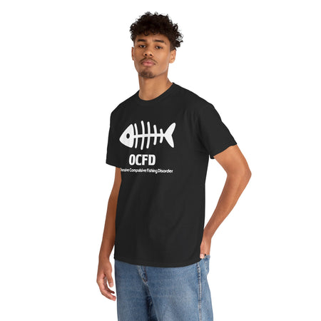 OCFD Unisex Heavy Cotton Tee - Perfect for Fishing Enthusiasts - Get Tight Gear