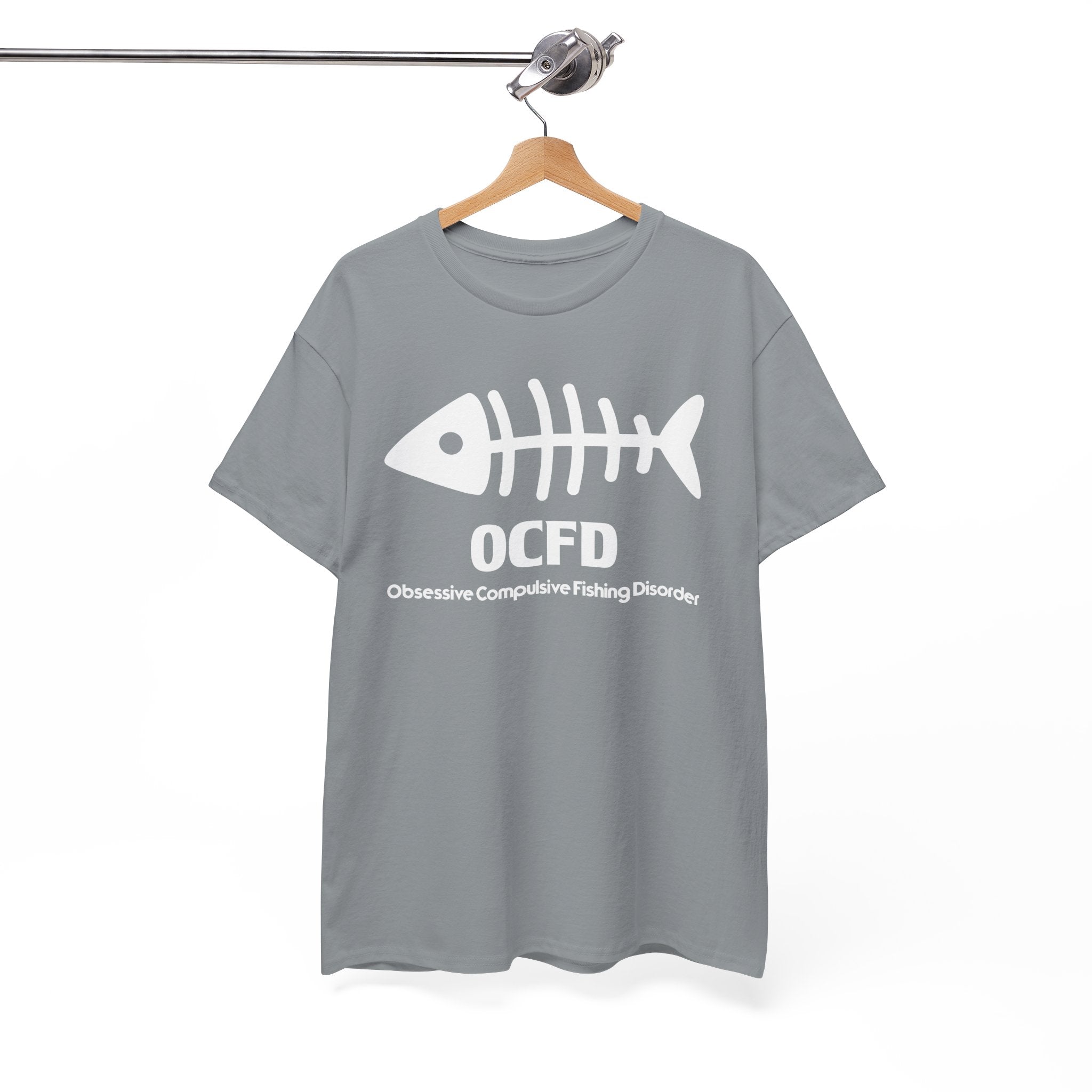 OCFD Unisex Heavy Cotton Tee - Perfect for Fishing Enthusiasts - Get Tight Gear