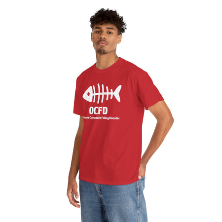 OCFD Unisex Heavy Cotton Tee - Perfect for Fishing Enthusiasts - Get Tight Gear