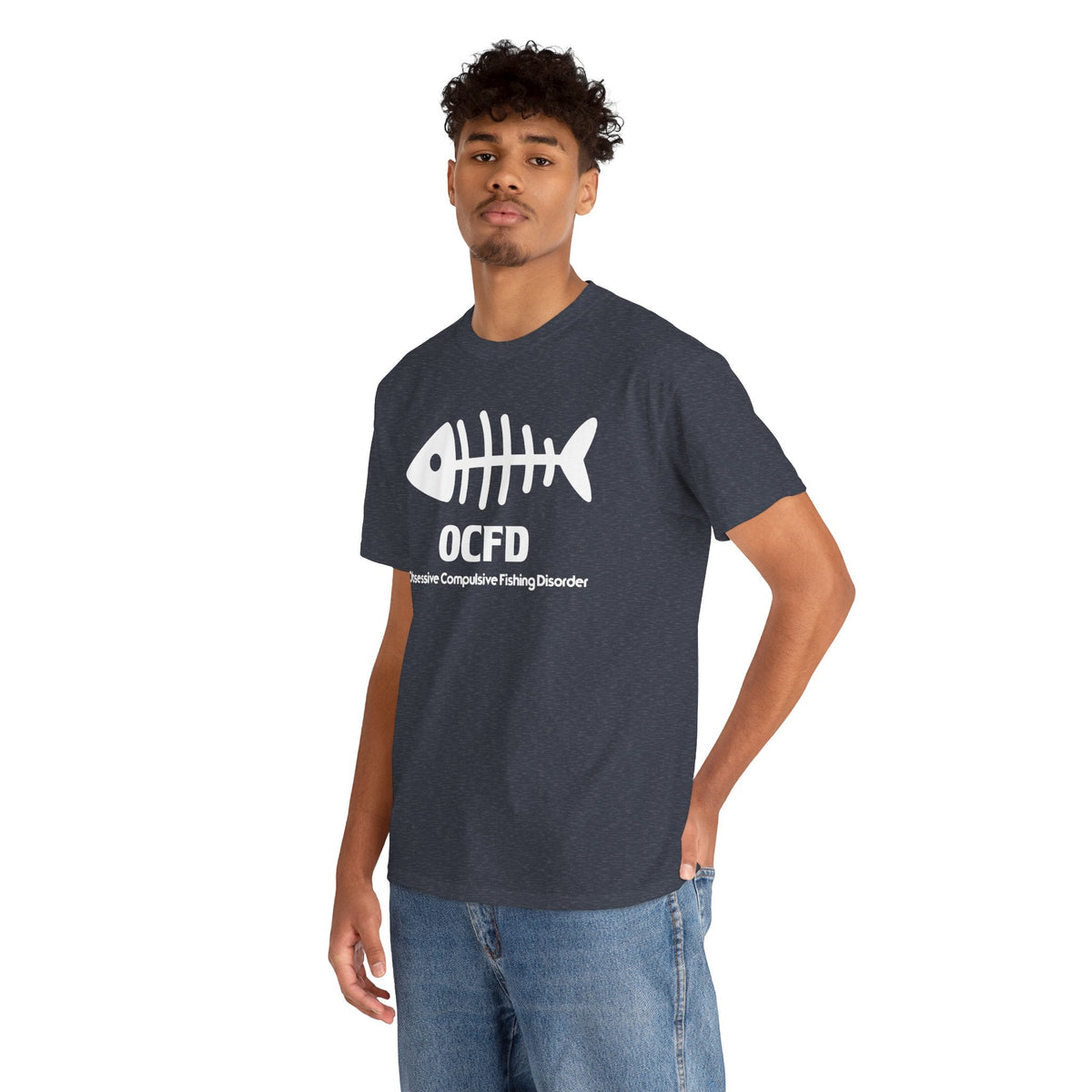 OCFD Unisex Heavy Cotton Tee - Perfect for Fishing Enthusiasts - Get Tight Gear