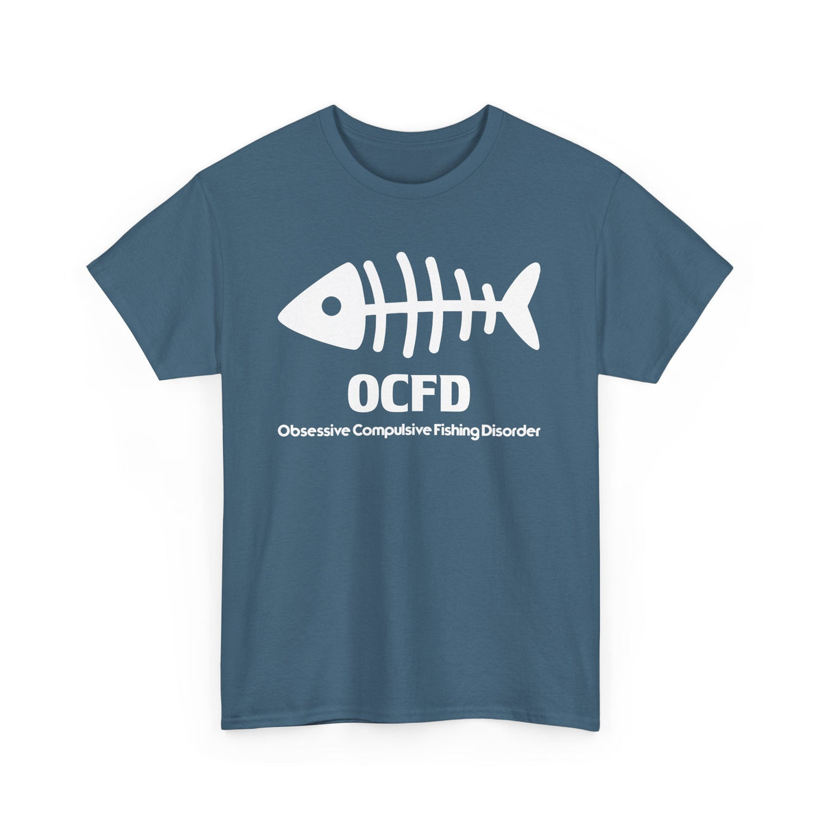 OCFD Unisex Heavy Cotton Tee - Perfect for Fishing Enthusiasts - Get Tight Gear