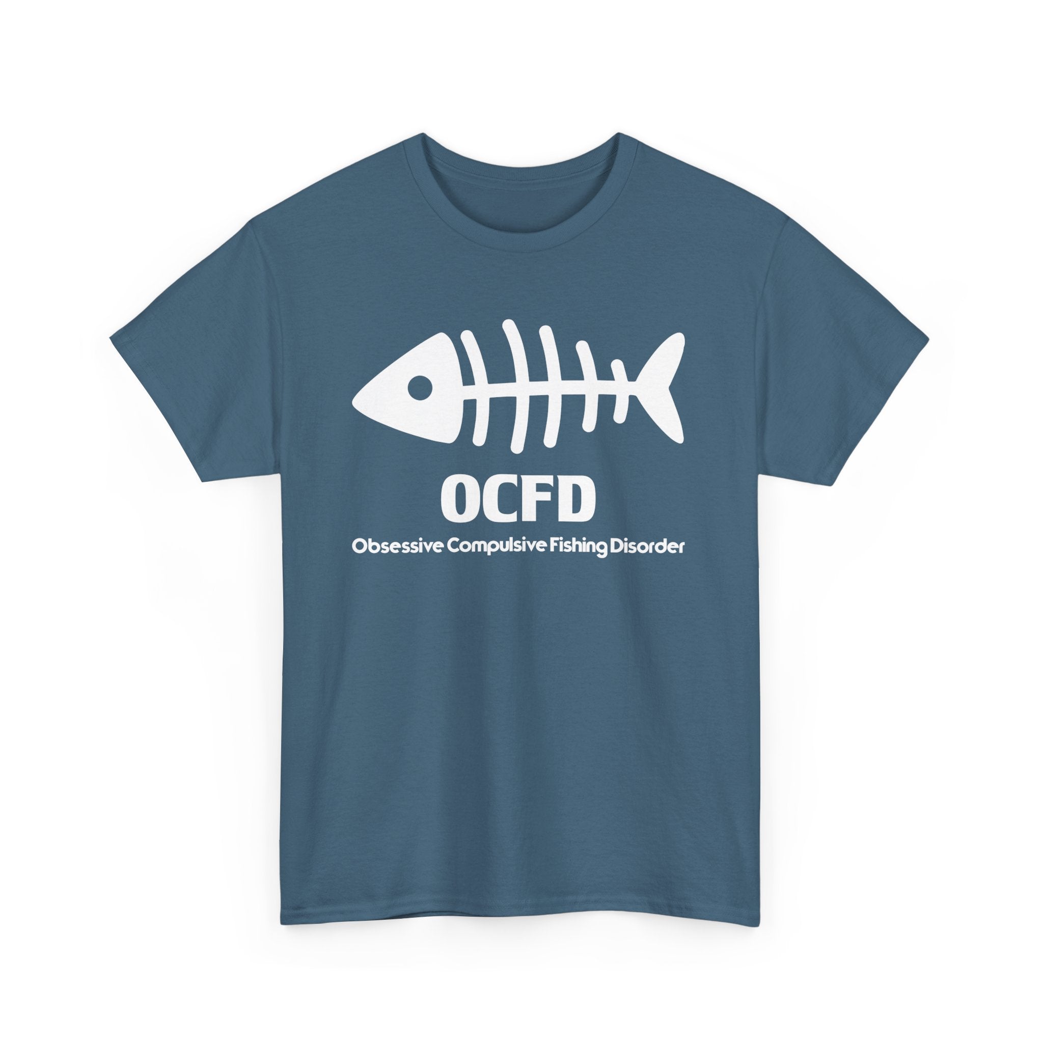 OCFD Unisex Heavy Cotton Tee - Perfect for Fishing Enthusiasts - Get Tight Gear