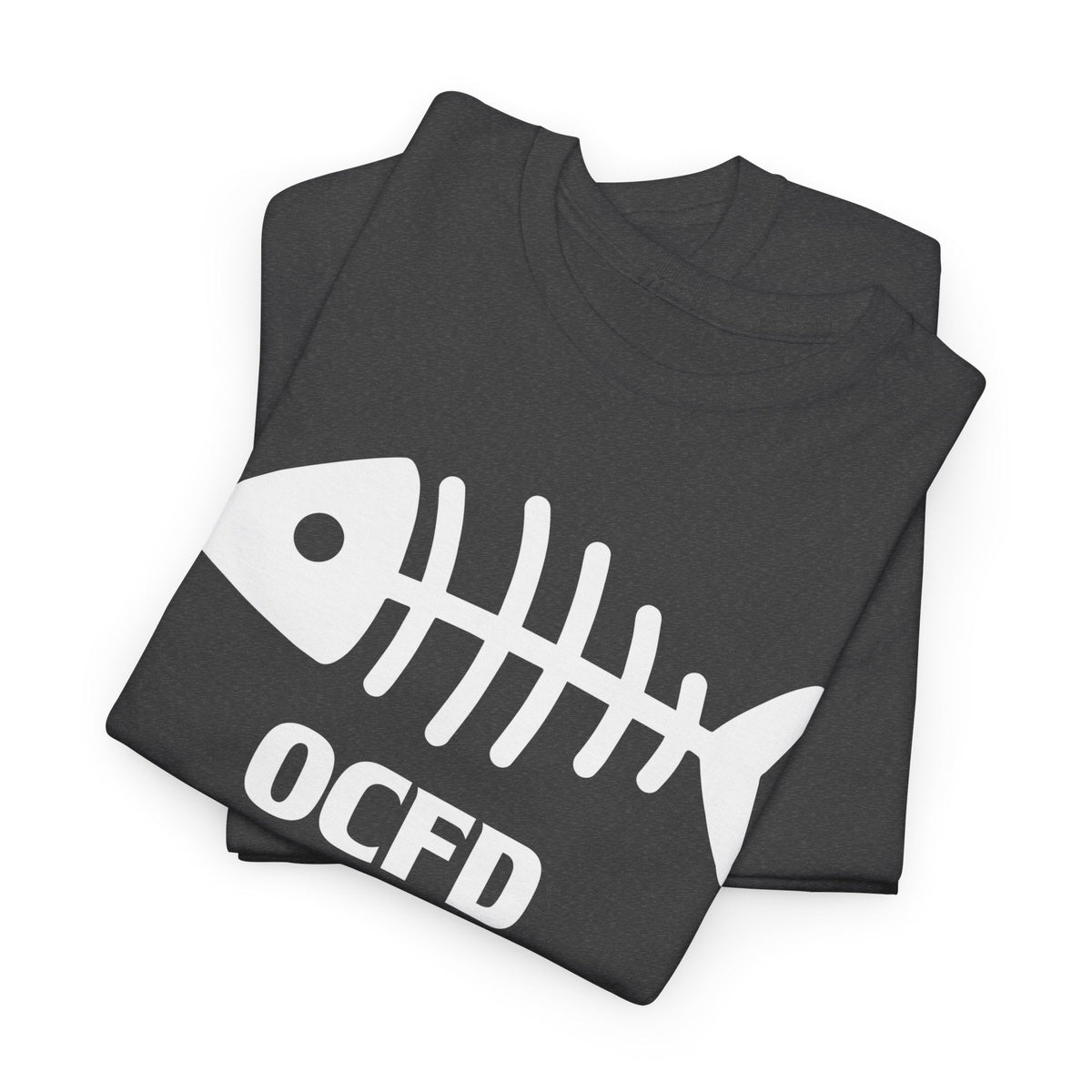 OCFD Unisex Heavy Cotton Tee - Perfect for Fishing Enthusiasts - Get Tight Gear