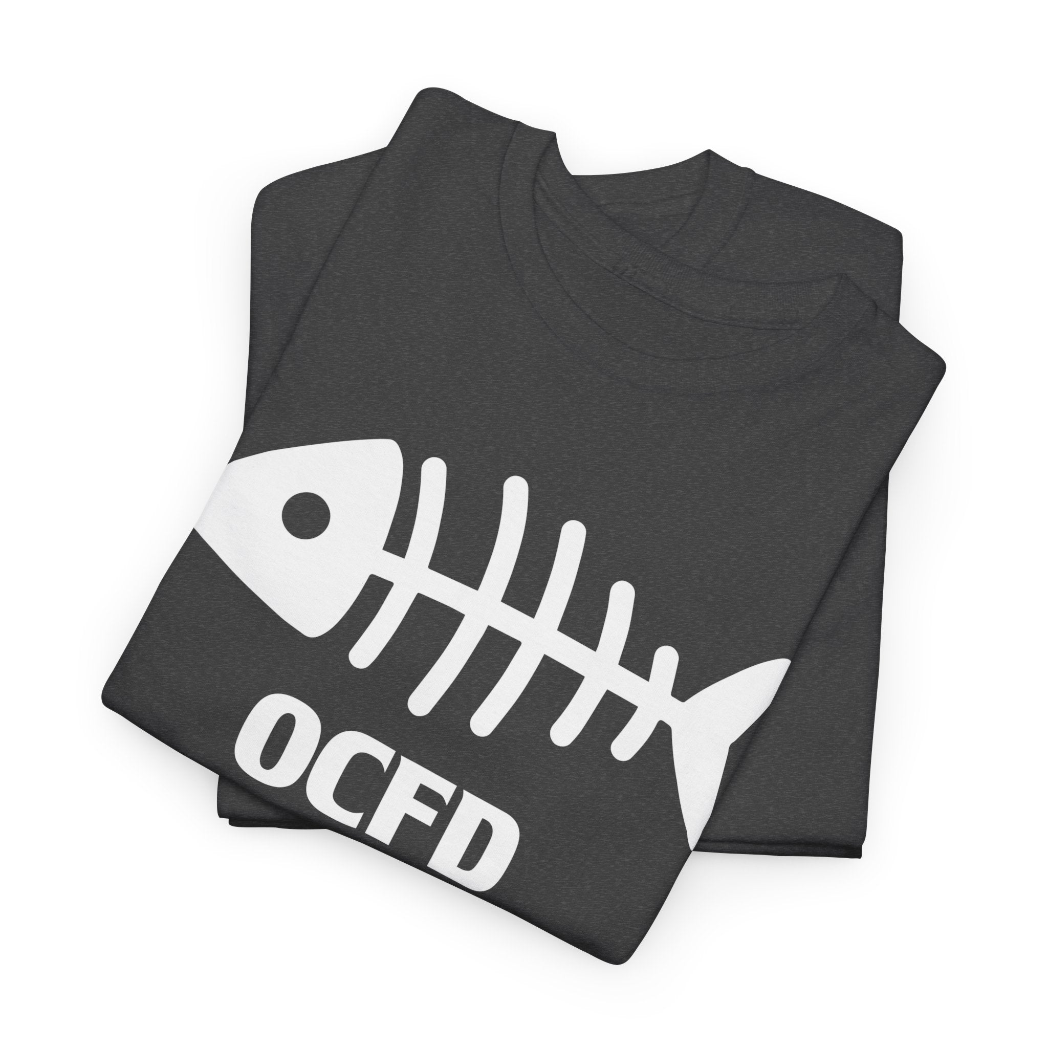 OCFD Unisex Heavy Cotton Tee - Perfect for Fishing Enthusiasts - Get Tight Gear