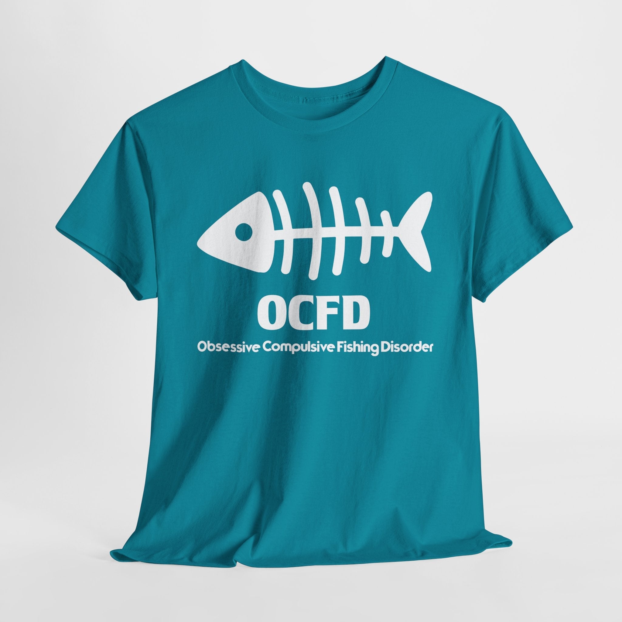 OCFD Unisex Heavy Cotton Tee - Perfect for Fishing Enthusiasts - Get Tight Gear