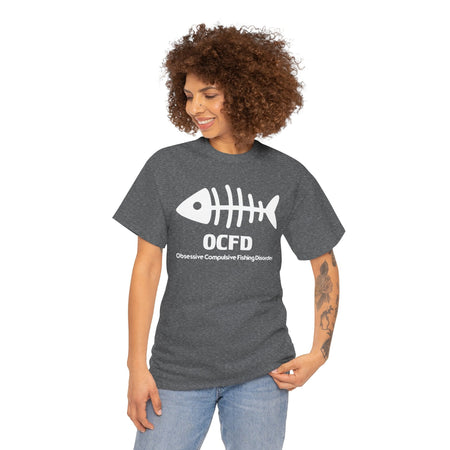 OCFD Unisex Heavy Cotton Tee - Perfect for Fishing Enthusiasts - Get Tight Gear
