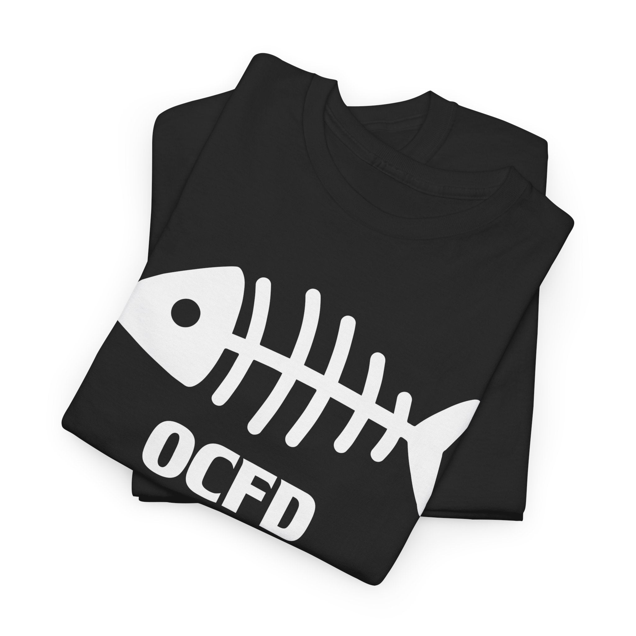 OCFD Unisex Heavy Cotton Tee - Perfect for Fishing Enthusiasts - Get Tight Gear