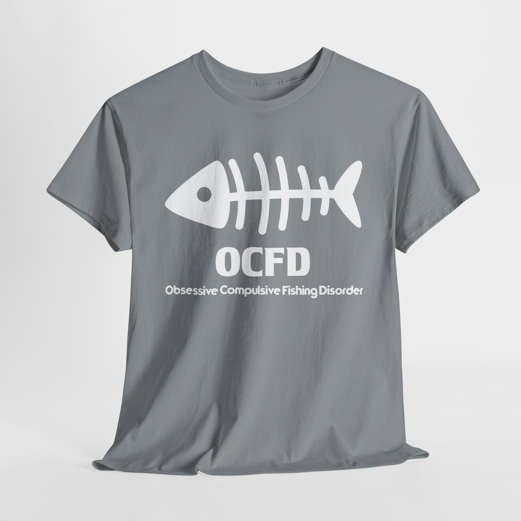 OCFD Unisex Heavy Cotton Tee - Perfect for Fishing Enthusiasts - Get Tight Gear