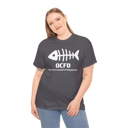 OCFD Unisex Heavy Cotton Tee - Perfect for Fishing Enthusiasts - Get Tight Gear