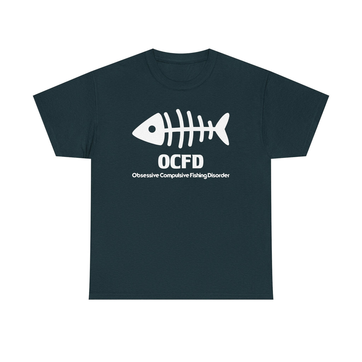 OCFD Unisex Heavy Cotton Tee - Perfect for Fishing Enthusiasts - Get Tight Gear