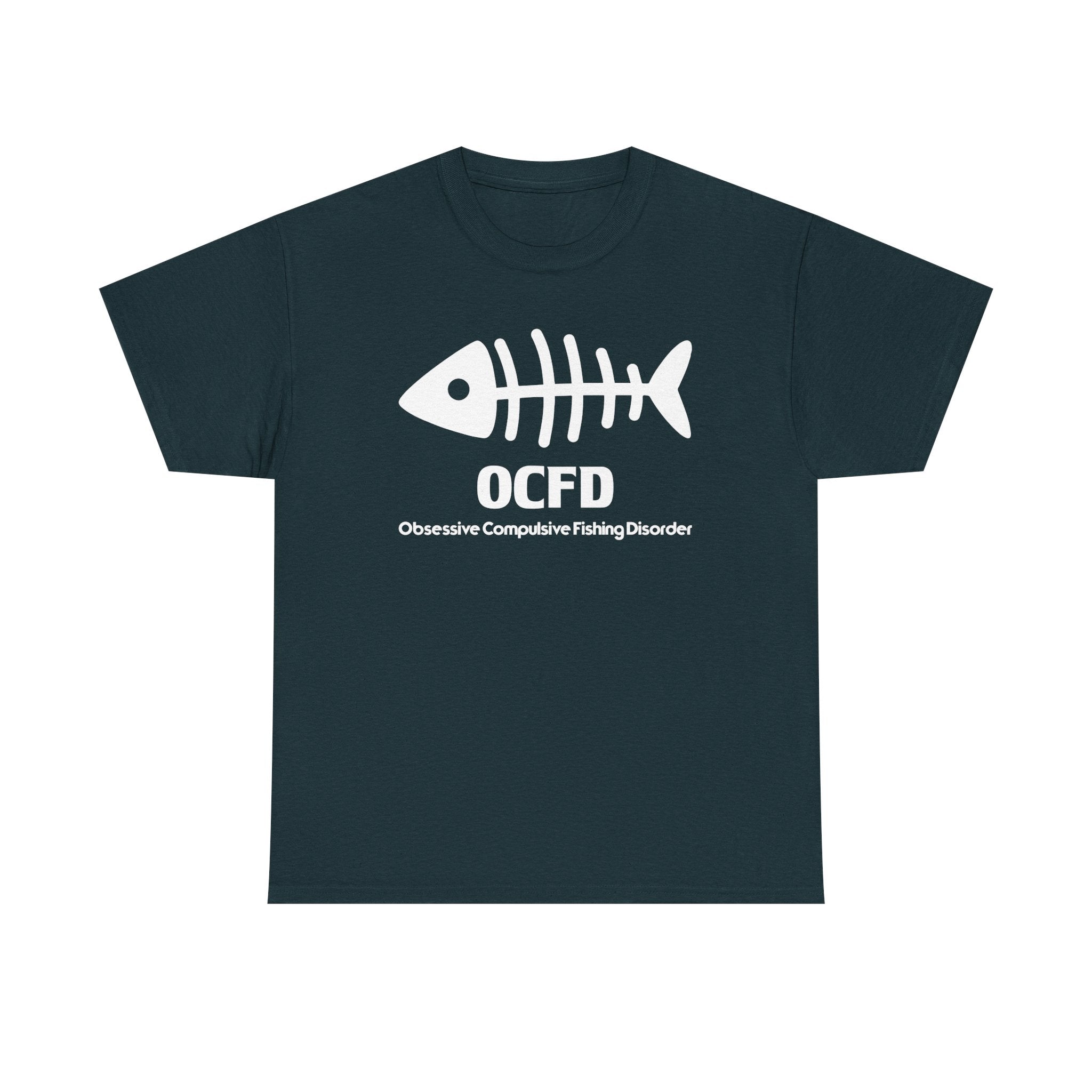 OCFD Unisex Heavy Cotton Tee - Perfect for Fishing Enthusiasts - Get Tight Gear