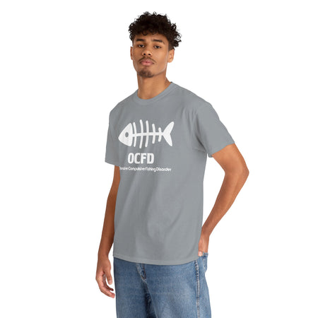OCFD Unisex Heavy Cotton Tee - Perfect for Fishing Enthusiasts - Get Tight Gear