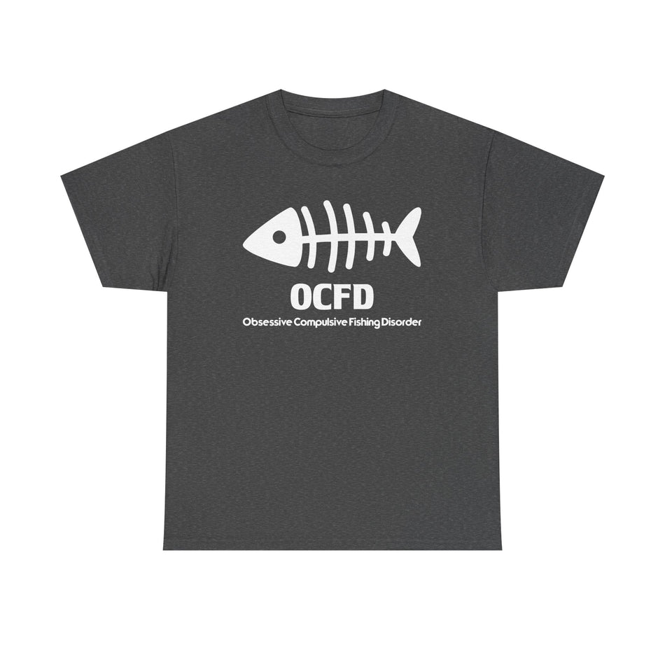 OCFD Unisex Heavy Cotton Tee - Perfect for Fishing Enthusiasts - Get Tight Gear