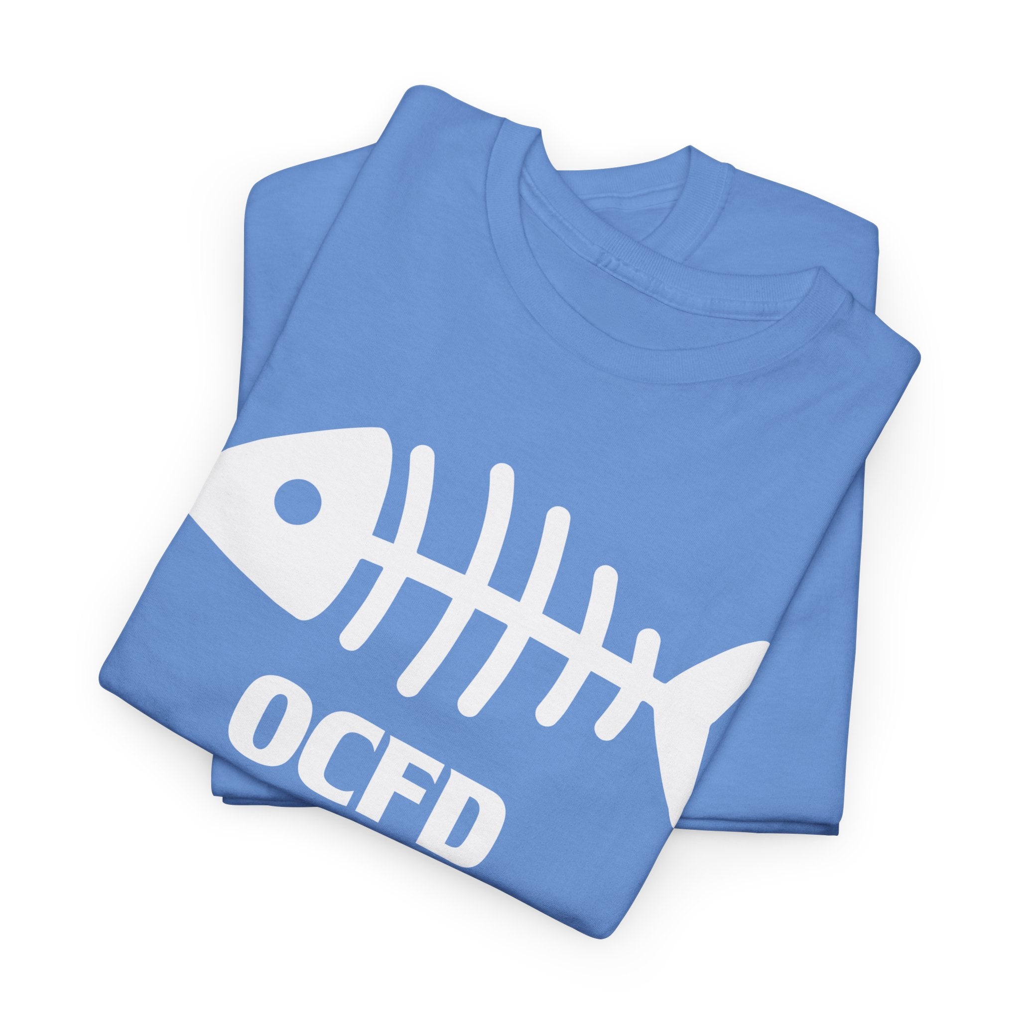 OCFD Unisex Heavy Cotton Tee - Perfect for Fishing Enthusiasts - Get Tight Gear