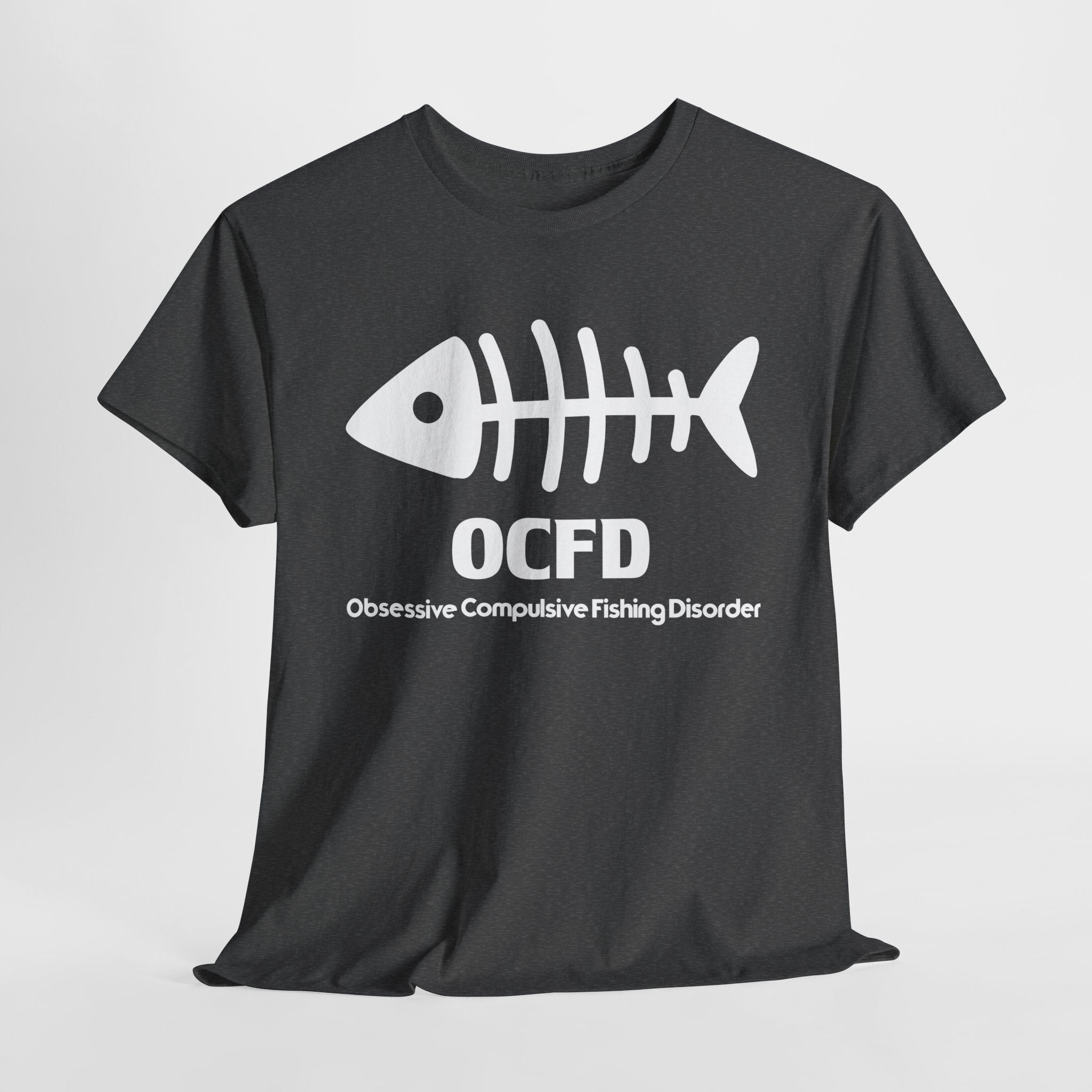 OCFD Unisex Heavy Cotton Tee - Perfect for Fishing Enthusiasts - Get Tight Gear