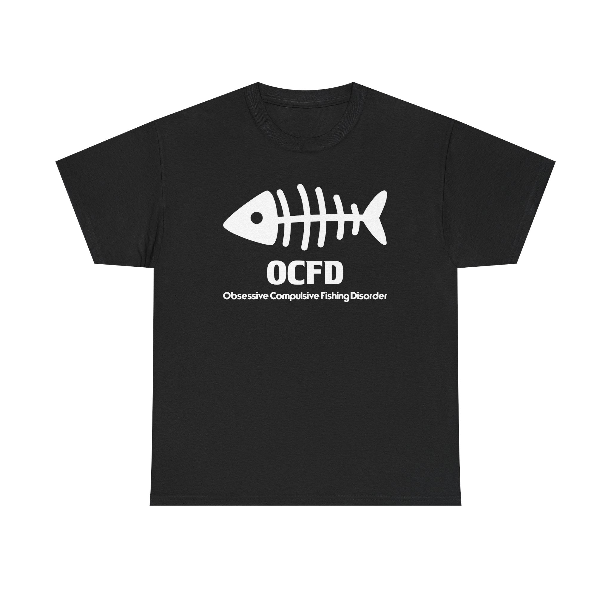 OCFD Unisex Heavy Cotton Tee - Perfect for Fishing Enthusiasts - Get Tight Gear