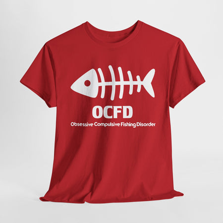 OCFD Unisex Heavy Cotton Tee - Perfect for Fishing Enthusiasts - Get Tight Gear