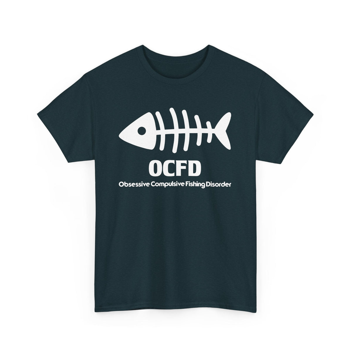 OCFD Unisex Heavy Cotton Tee - Perfect for Fishing Enthusiasts - Get Tight Gear