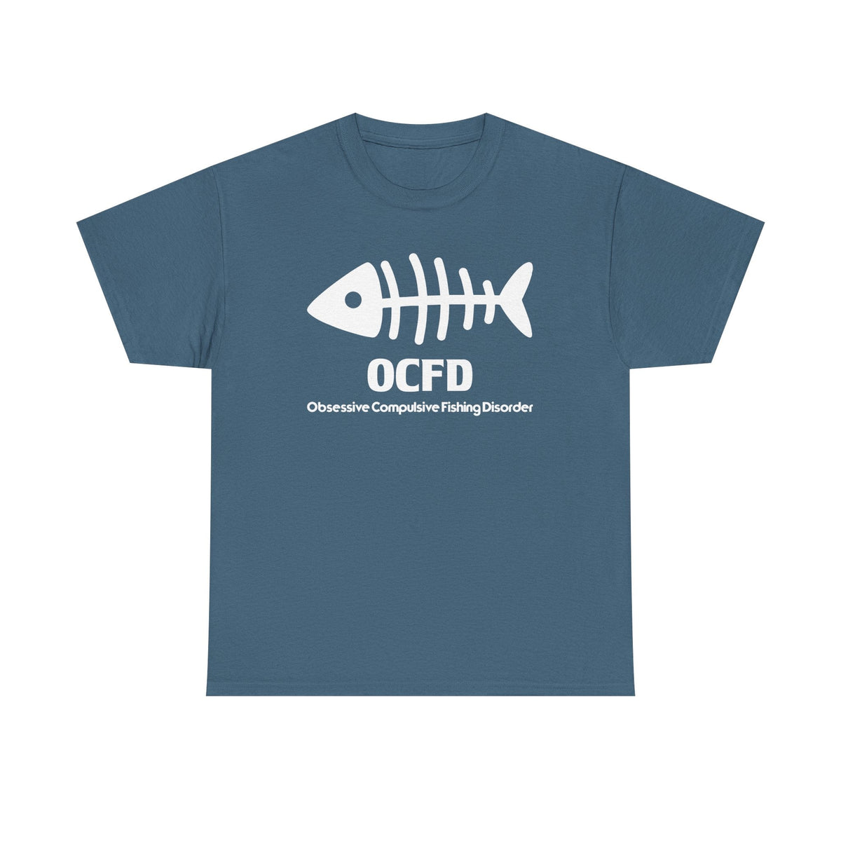 OCFD Unisex Heavy Cotton Tee - Perfect for Fishing Enthusiasts - Get Tight Gear