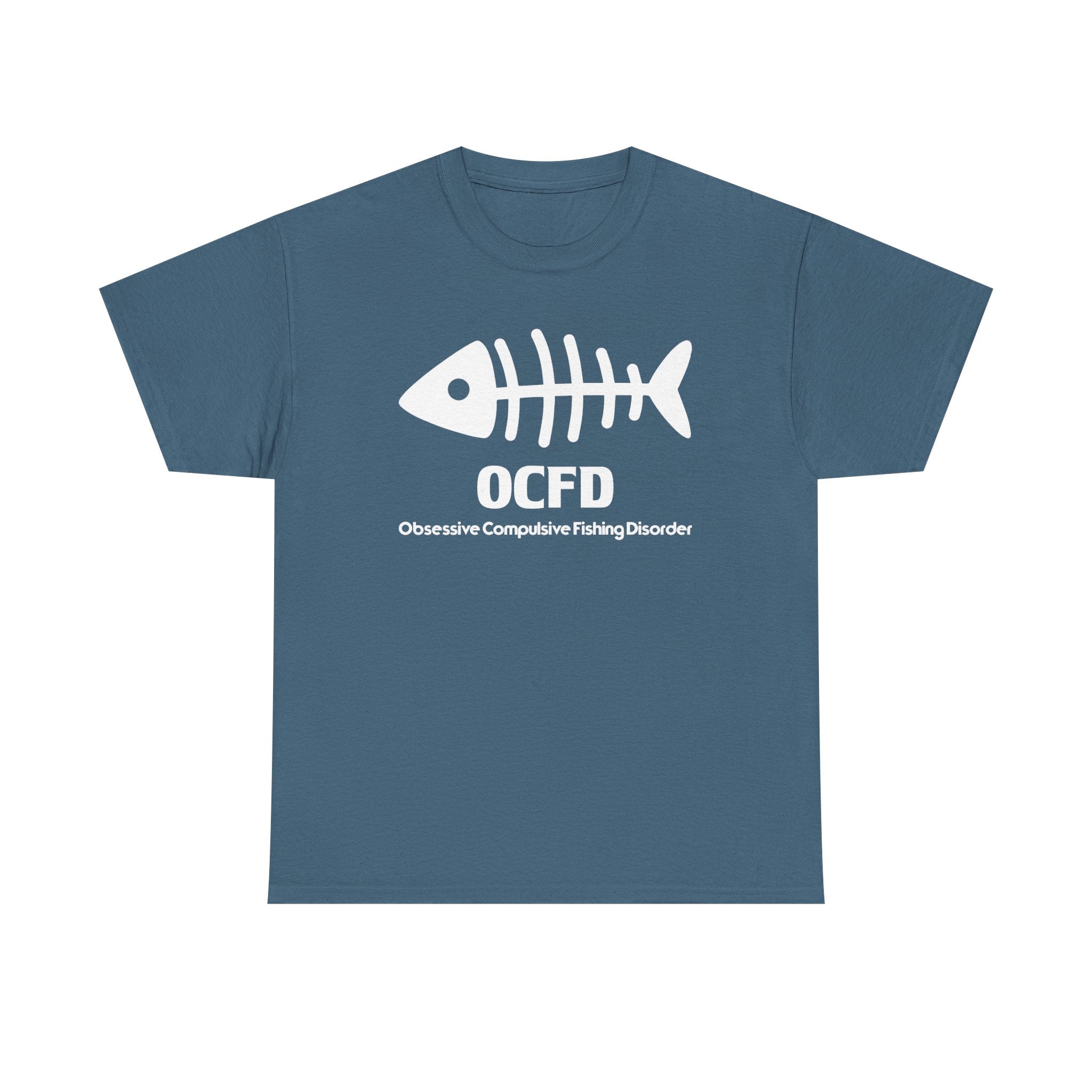OCFD Unisex Heavy Cotton Tee - Perfect for Fishing Enthusiasts - Get Tight Gear