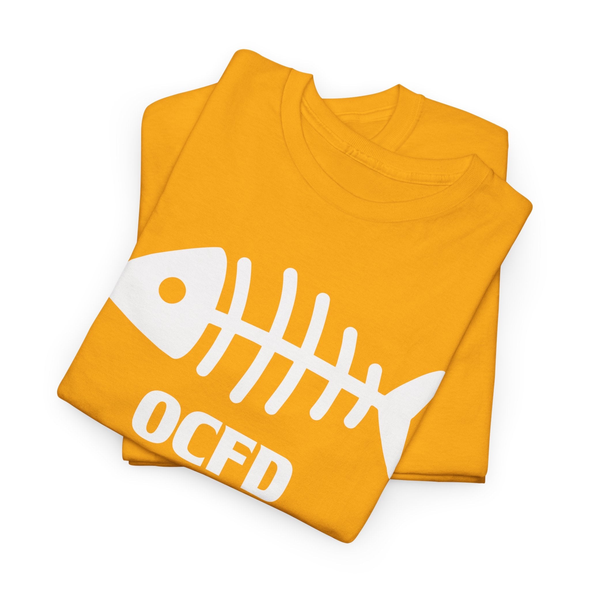 OCFD Unisex Heavy Cotton Tee - Perfect for Fishing Enthusiasts - Get Tight Gear