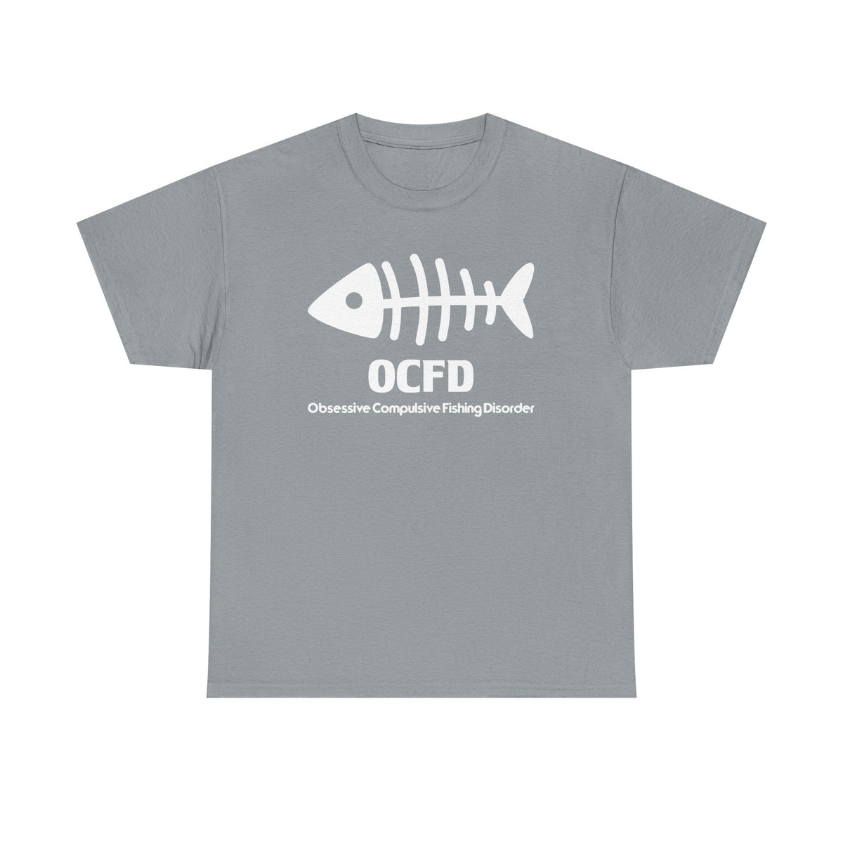 OCFD Unisex Heavy Cotton Tee - Perfect for Fishing Enthusiasts - Get Tight Gear