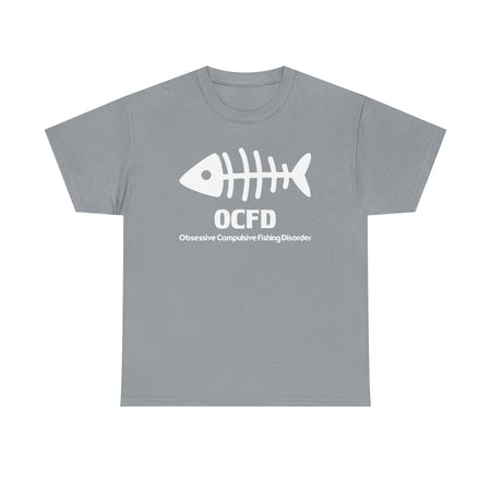 OCFD Unisex Heavy Cotton Tee - Perfect for Fishing Enthusiasts - Get Tight Gear