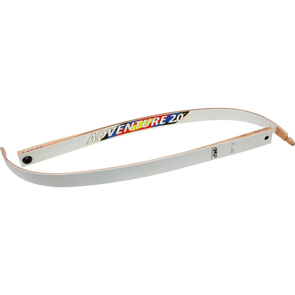 October Mountain Adventure 2.0 Recurve Limbs 62 in. 20 lbs. - Get Tight Gear