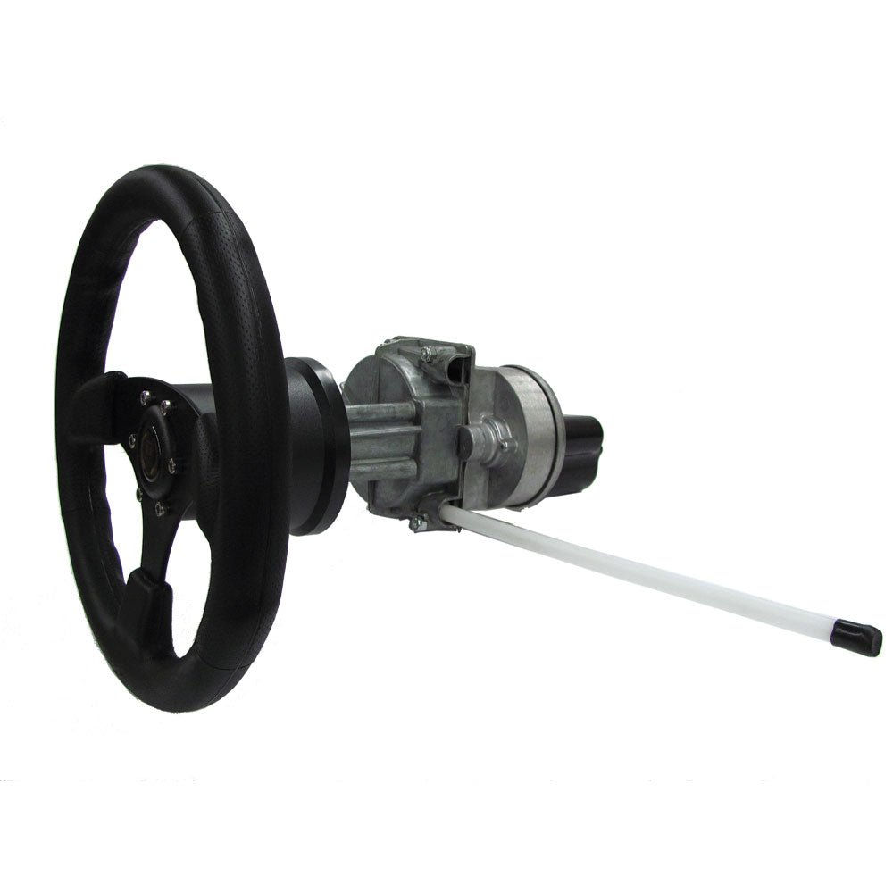 Octopus Type S Straight Shaft f/Mounting Behind the Dash f/Mechanical Drive Systems - Includes 90 Bezel Kit - Get Tight Gear