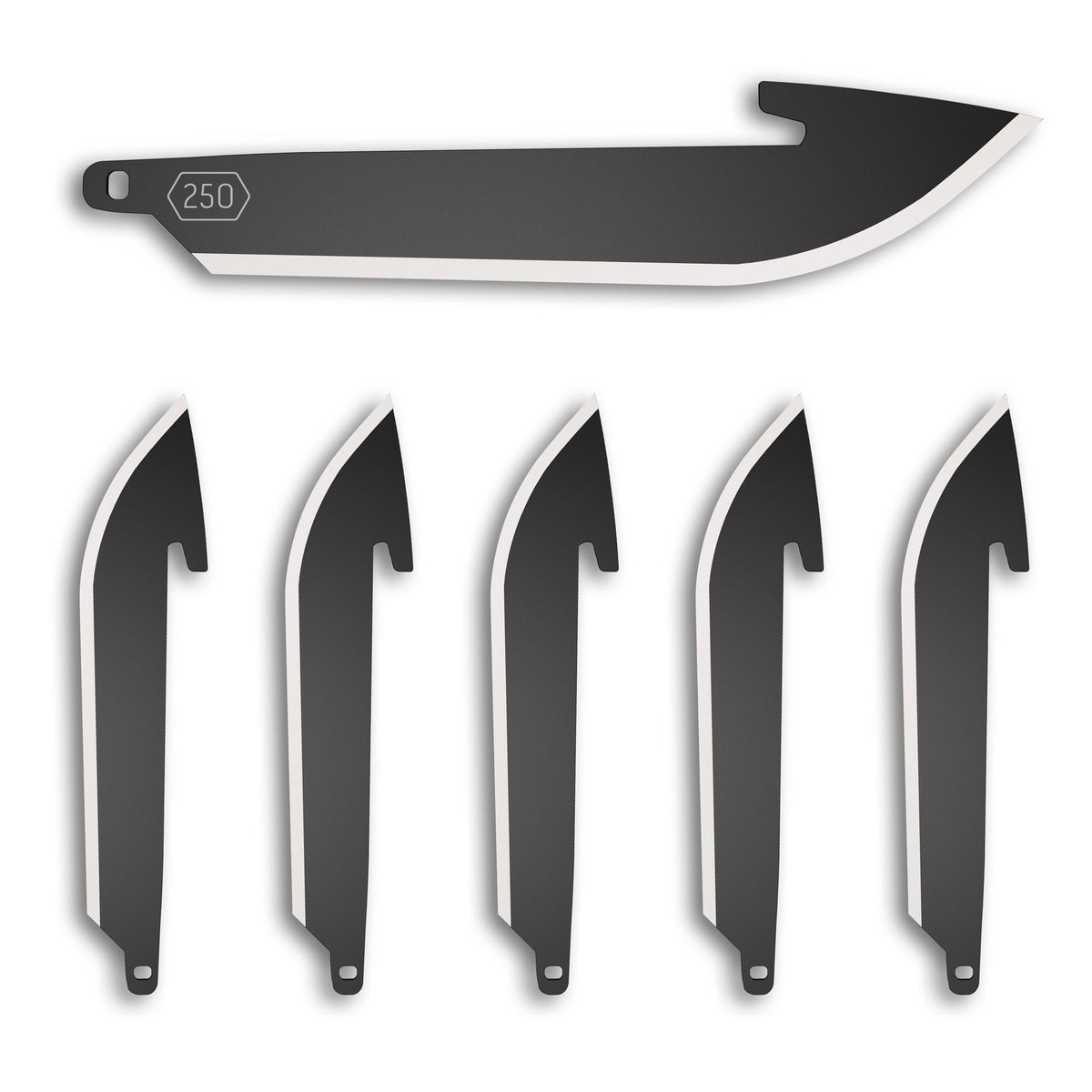 OD EDGE DROP - PT 2.5 BLADE 6PK BLK - Get Tight Gear