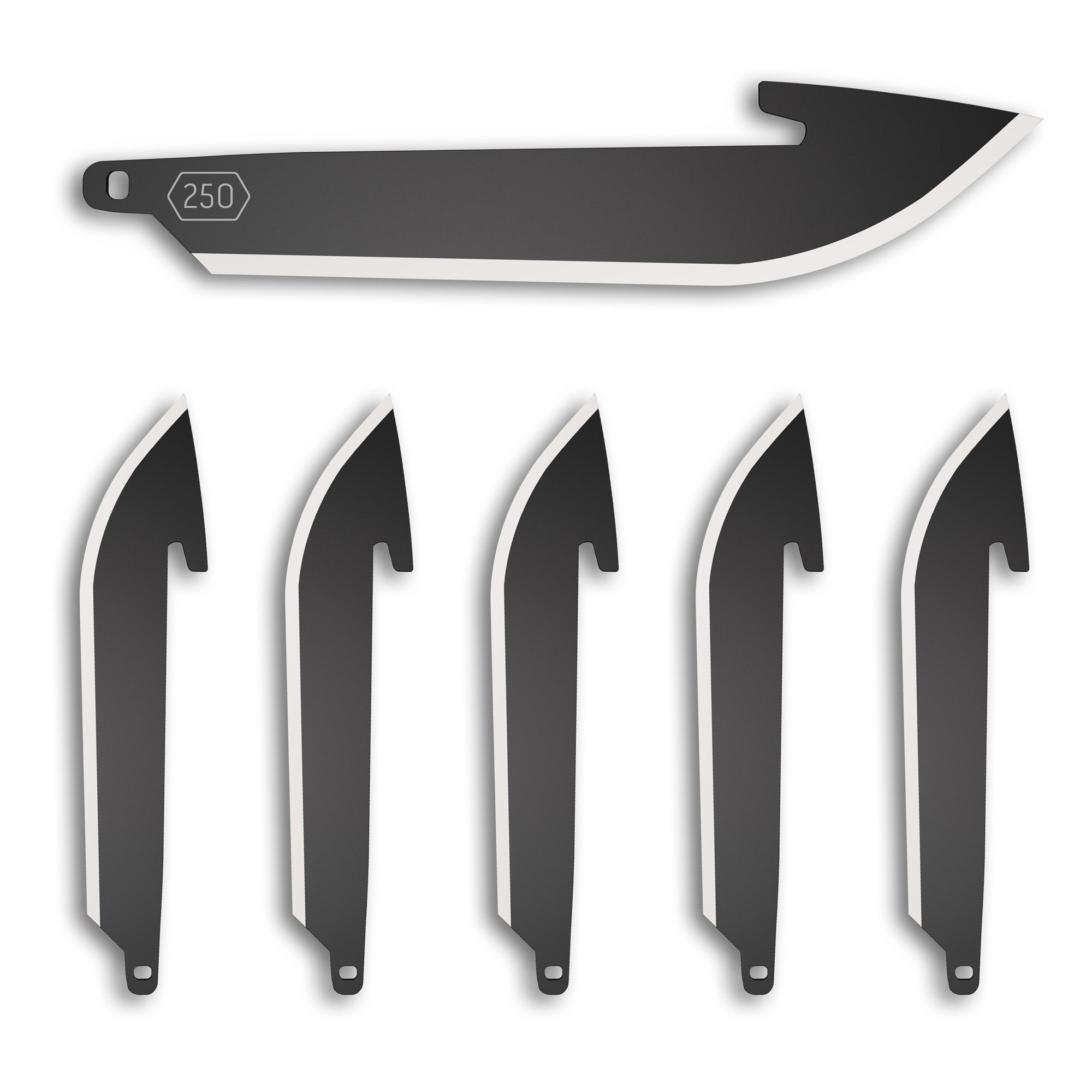 OD EDGE DROP - PT 2.5 BLADE 6PK BLK - Get Tight Gear
