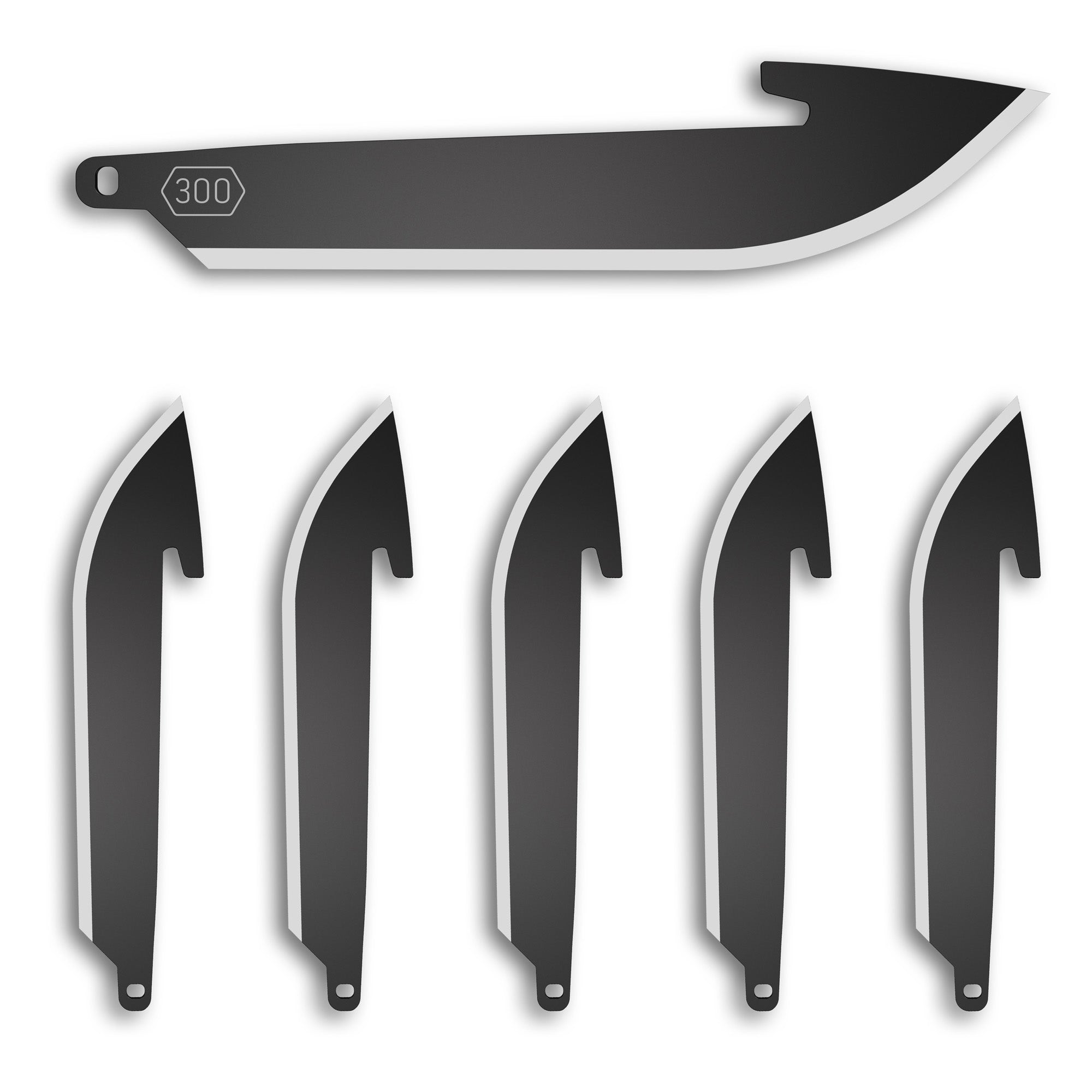 OD EDGE DROP - PT 3 BLADE 6PK BLK - Get Tight Gear