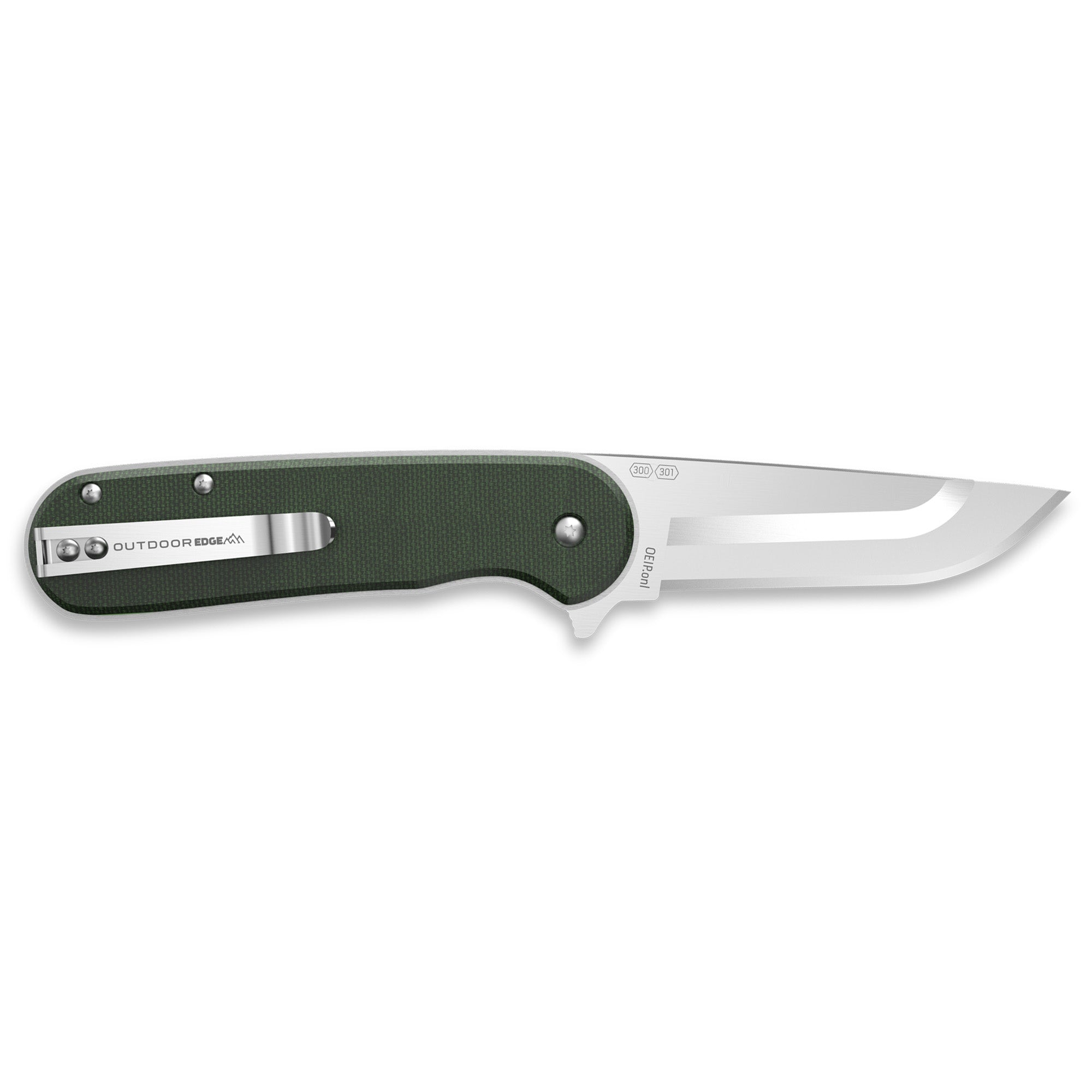 OD EDGE RAZOR VX3 MICARTA GREEN SS - Get Tight Gear