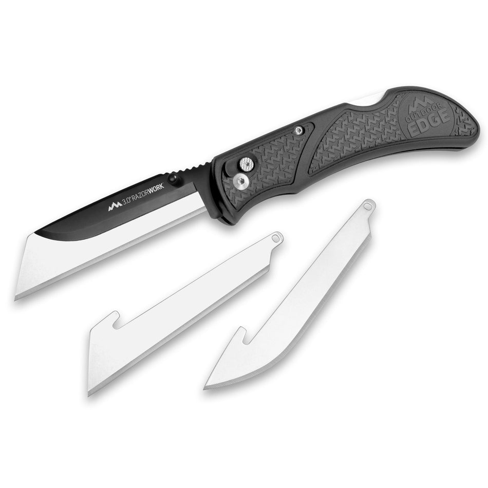 OD EDGE RAZOR - WORK 3 3 BLDS GRY - Get Tight Gear