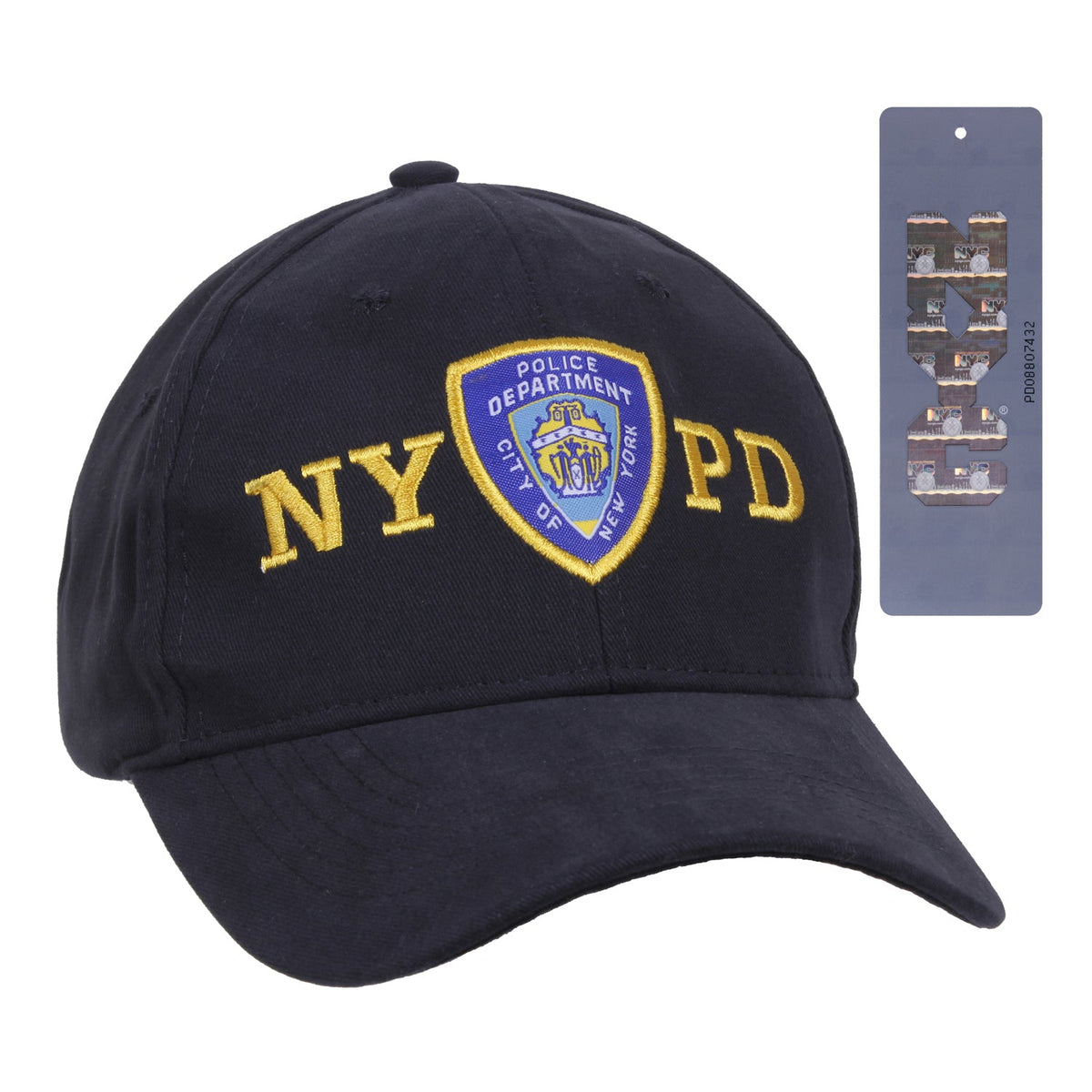 Officially Licensed NYPD Adjustable Cap With Emblem - Get Tight Gear