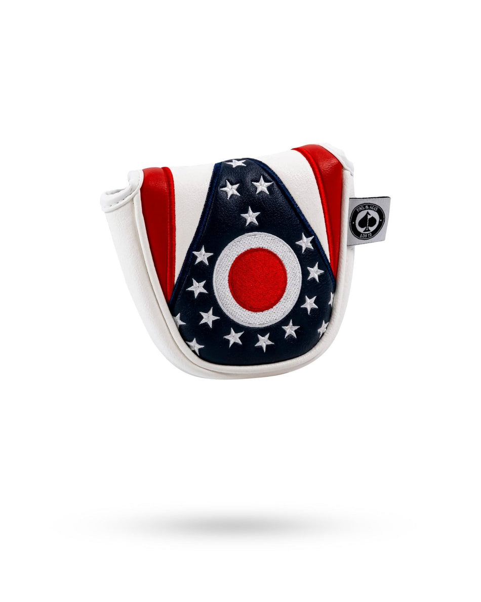 Ohio State Flag - Mallet Putter Cover - Get Tight Gear