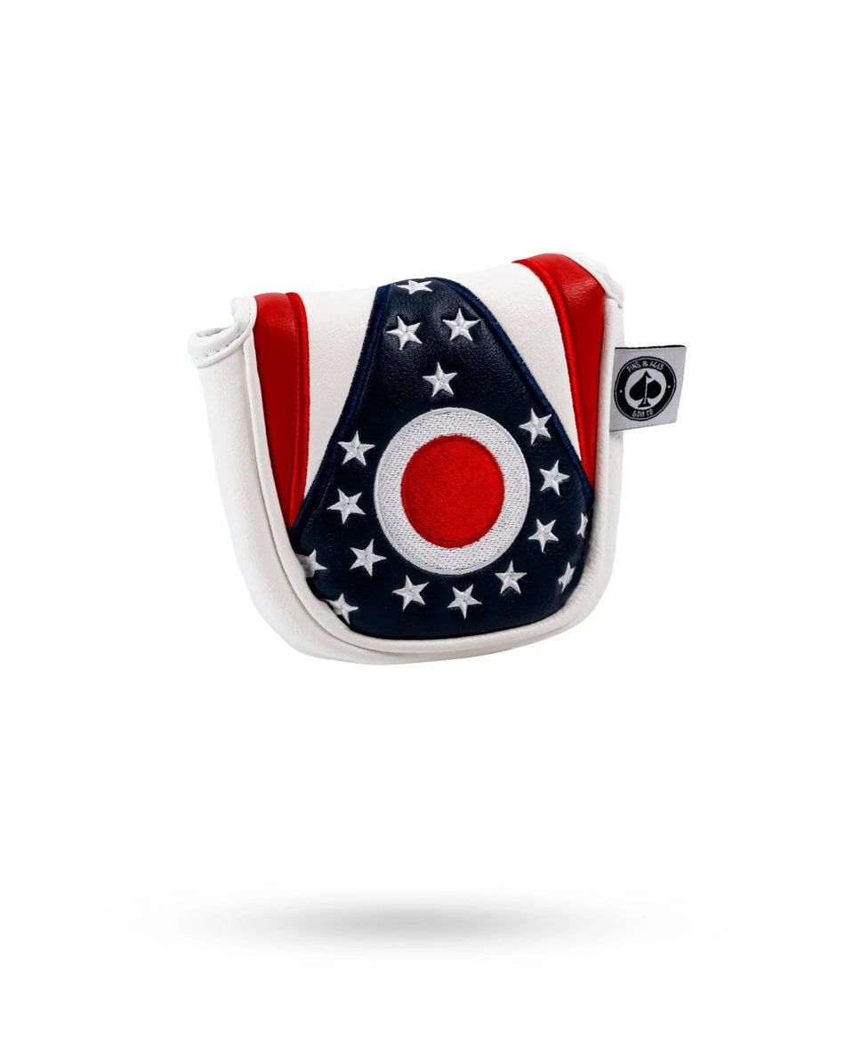 Ohio State Flag - Mallet Putter Cover - Get Tight Gear