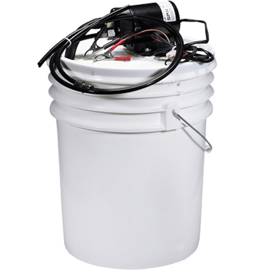 OIL CHANGE KIT WITH 12V PUMP & PAIL - Get Tight Gear