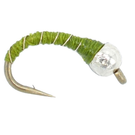 Olive Zebra Midge Assortment 3 Each of 3 Sizes 14, 16, 18 - Tailwater Fly Fishing Flies Collection - Get Tight Gear