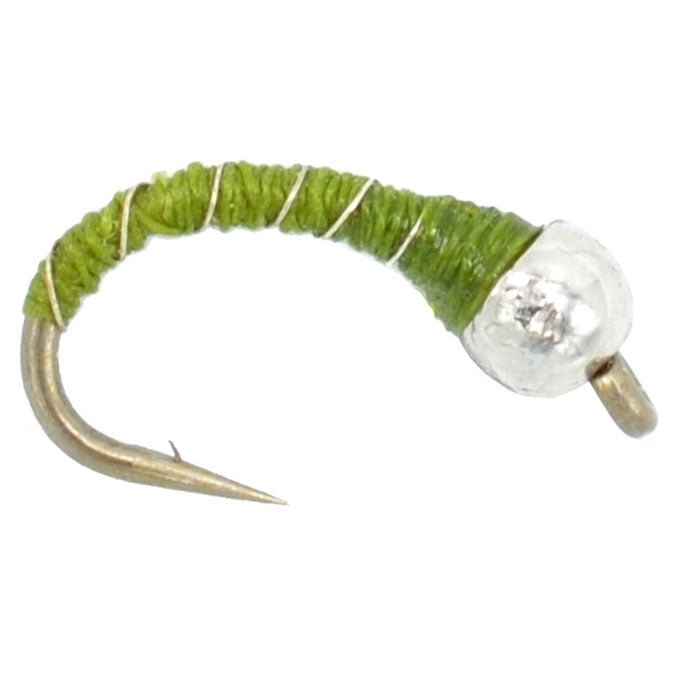 Olive Zebra Midge Assortment 3 Each of 3 Sizes 14, 16, 18 - Tailwater Fly Fishing Flies Collection - Get Tight Gear