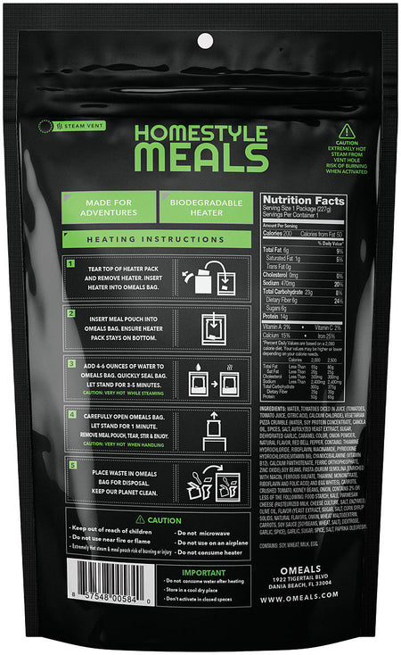 Omeals Pasta Fagioli - Get Tight Gear