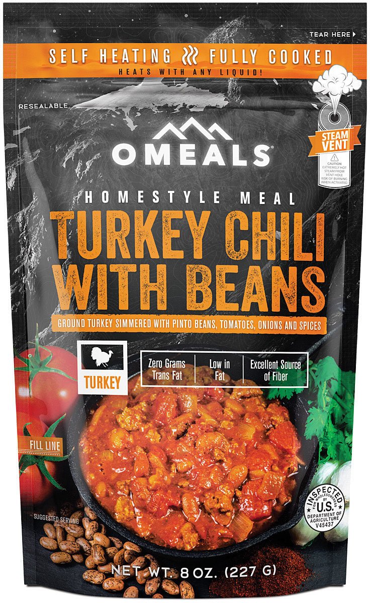 Omeals Turkey Chili W/Beans - Get Tight Gear
