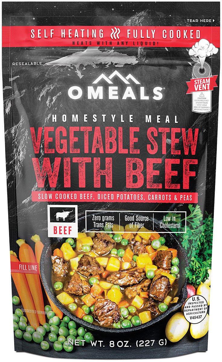 Omeals Vegetable Stew W/Beef - Get Tight Gear